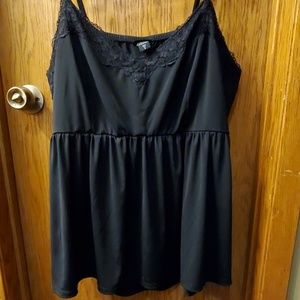Torrid black babydoll top